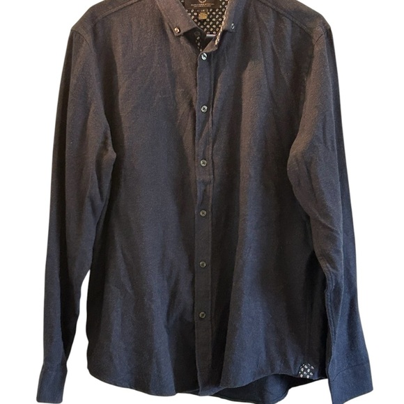 Report Collection Men’s Flannel Button Down Shirt Large - Picture 1 of 9